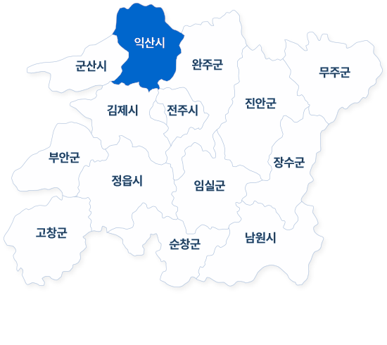 전북 지도